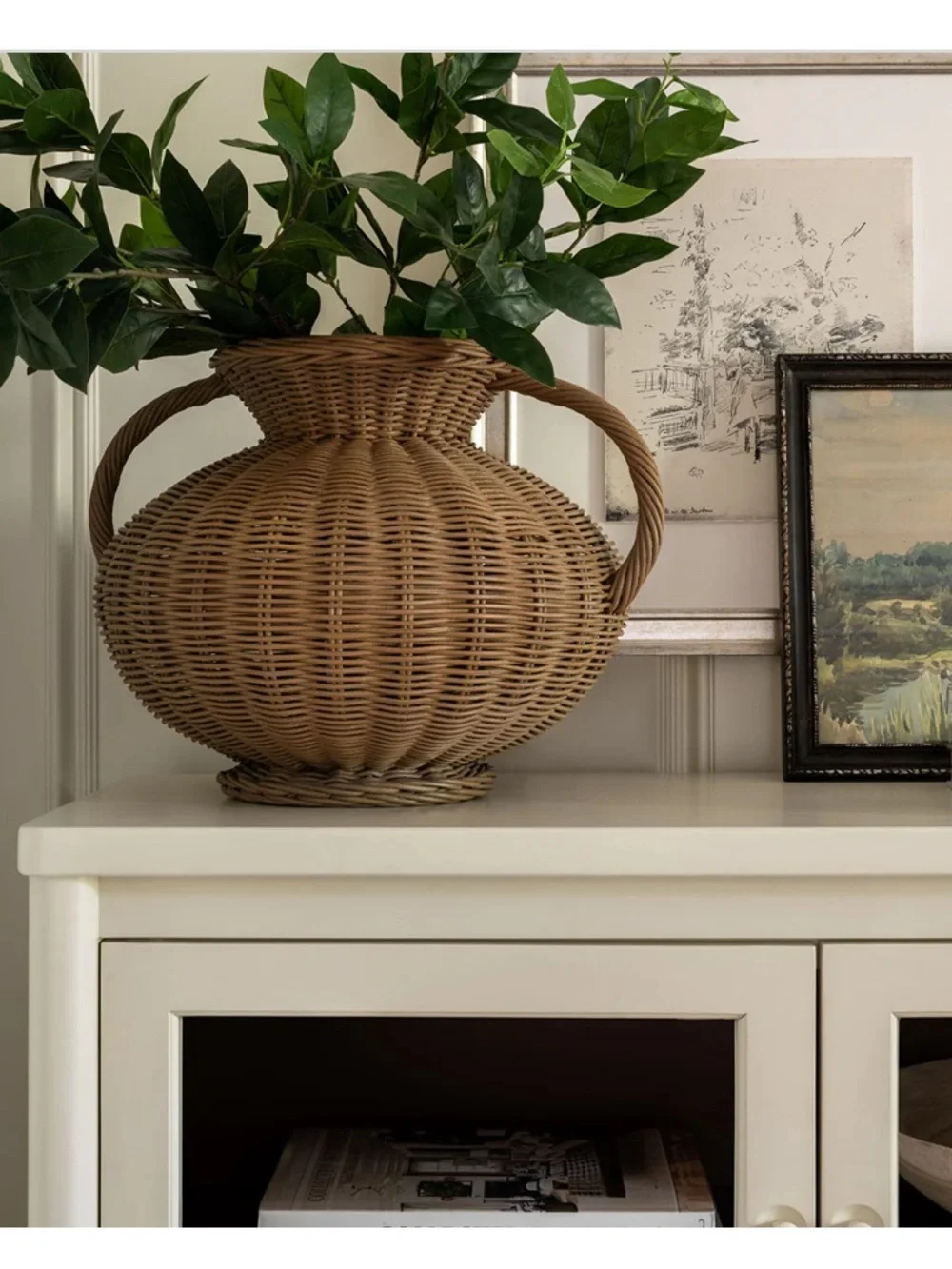 McGee & CO Antonia Woven Vase-  Small